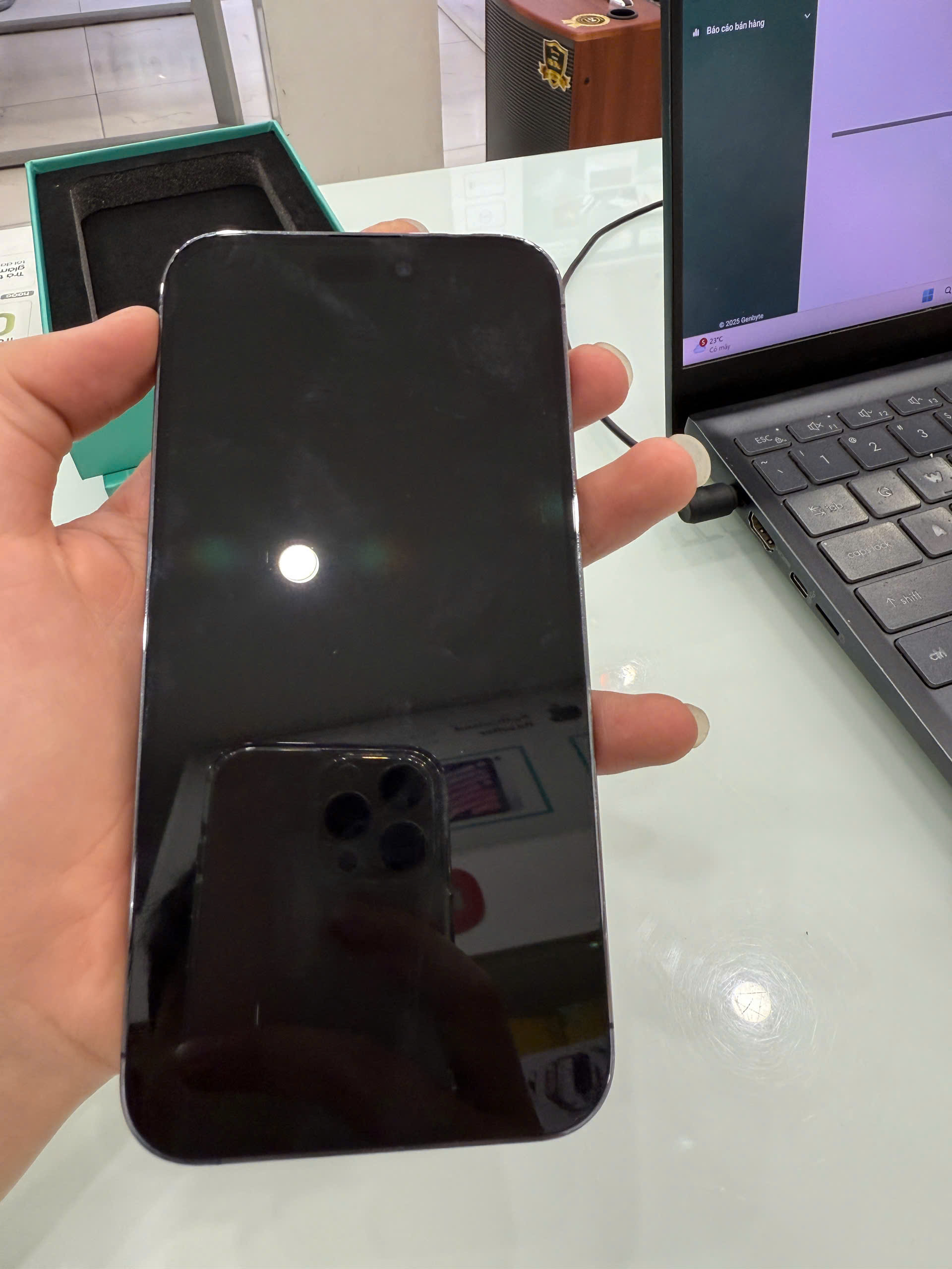 ĐTDĐ Apple iPhone 14 Pro Max 128GB Deep Purple - Cũ 