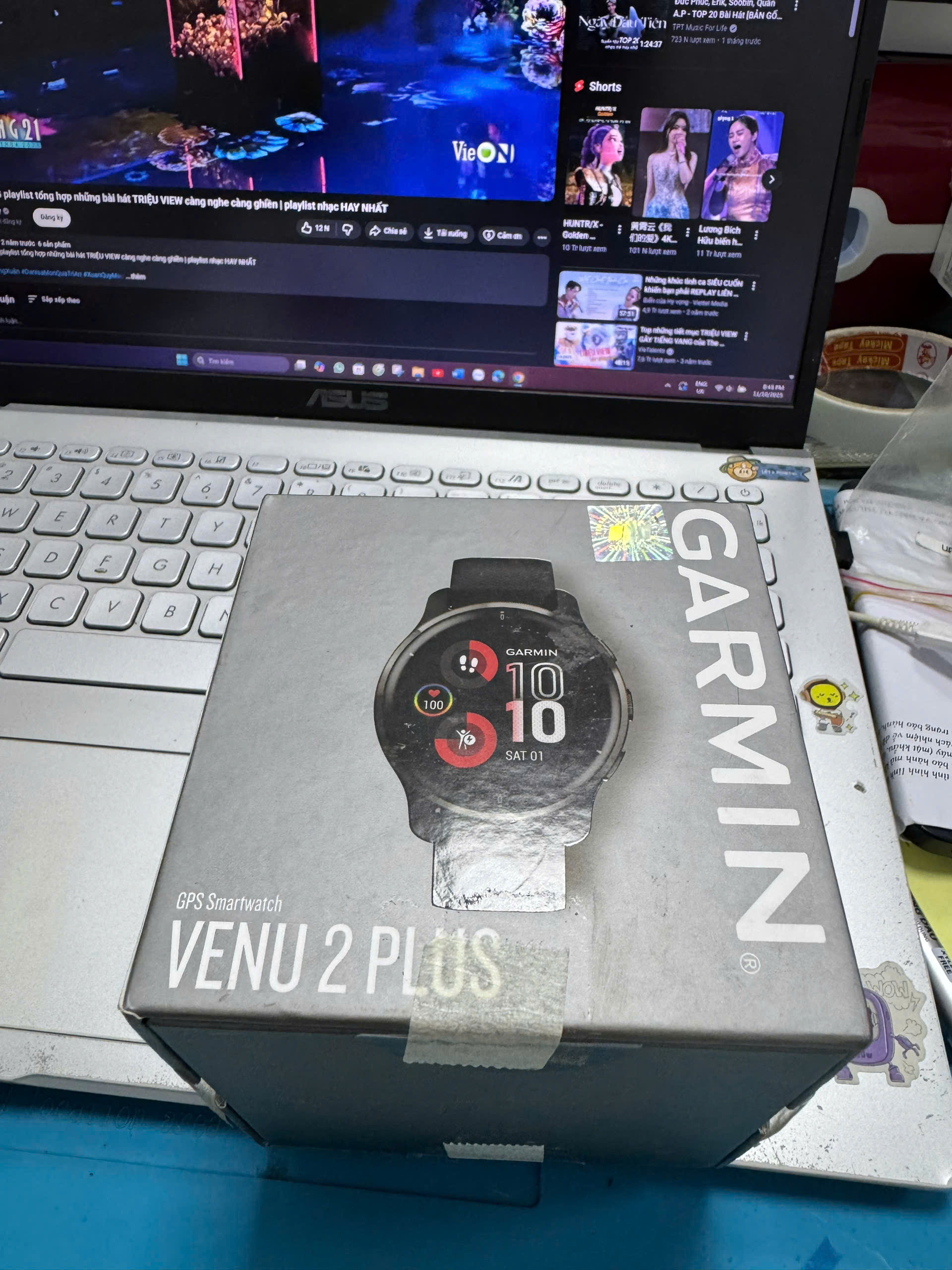 ĐHTM Garmin Venu 2 Plus, GPS, TN
