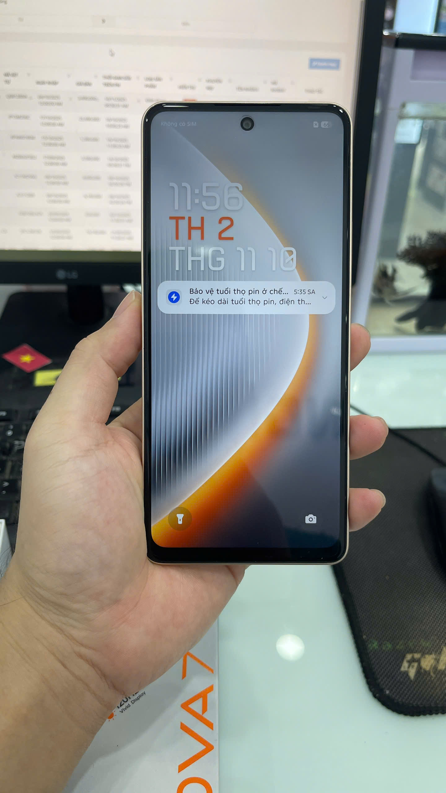 Điện thoại di động Tecno Pova 7 - 128+8, màu Nâu Titanium - Cũ