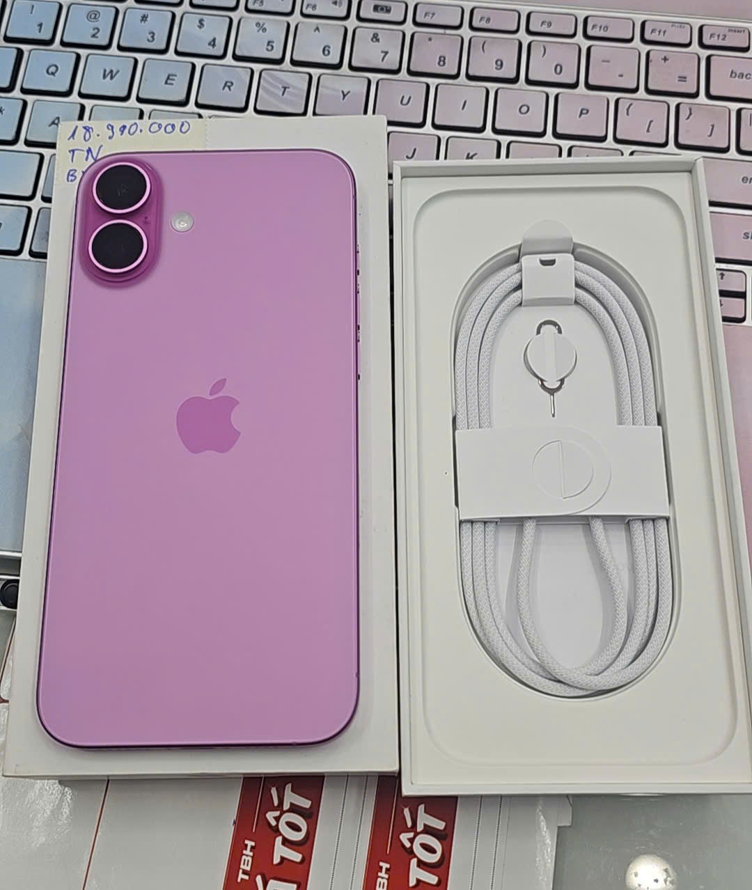 (DEMO) ĐTDĐ Apple iPhone 16 Plus Pink 128GB