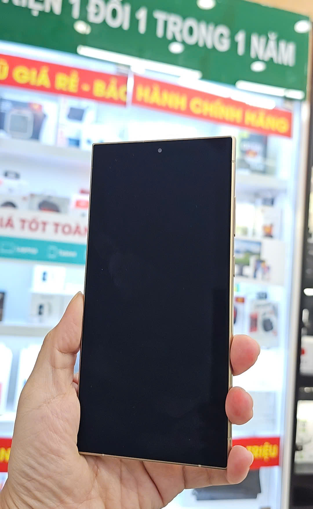 ĐTDĐ Samsung S24 Ultra SM-S928B/DS,256GB, Vàng - Cũ