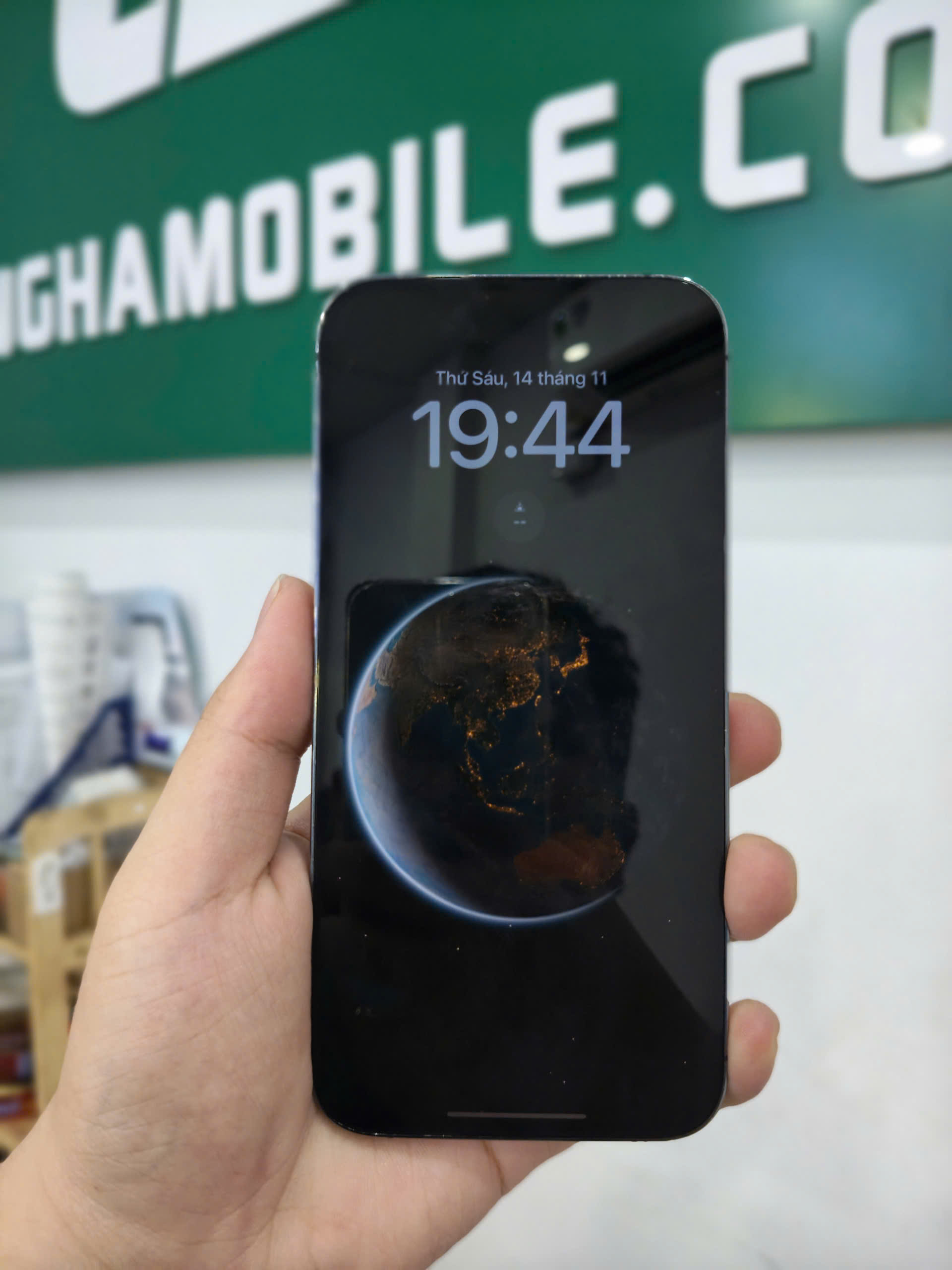 ĐTDĐ Apple iPhone 14 Pro Max 128GB Deep Purple_MQ9T3VN/A - SX40LX6H1WC - MQ9T3VN