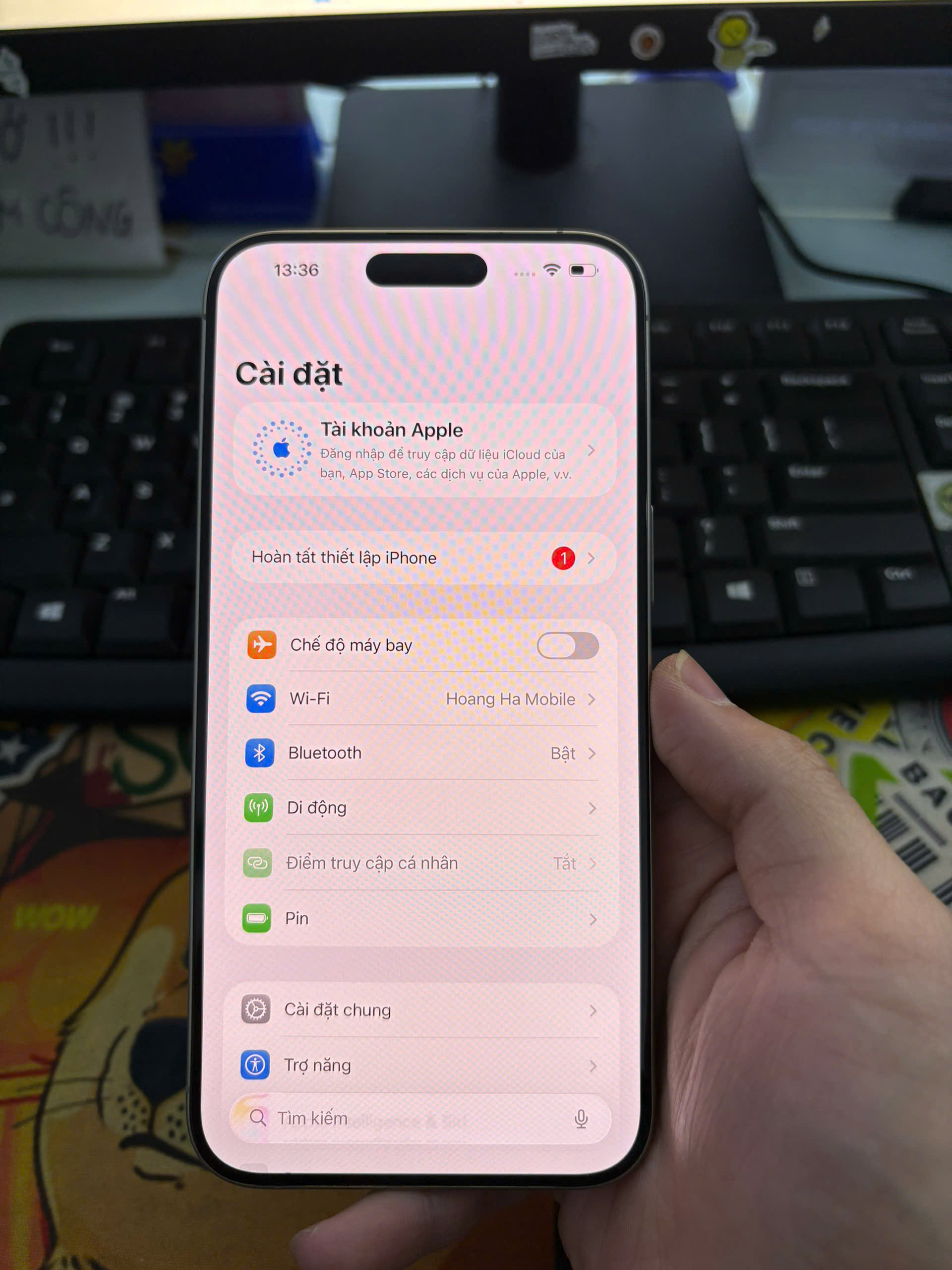 ĐTDĐ Apple iPhone 15 Pro Max 256GB Natural Titanium_MU793VN/A