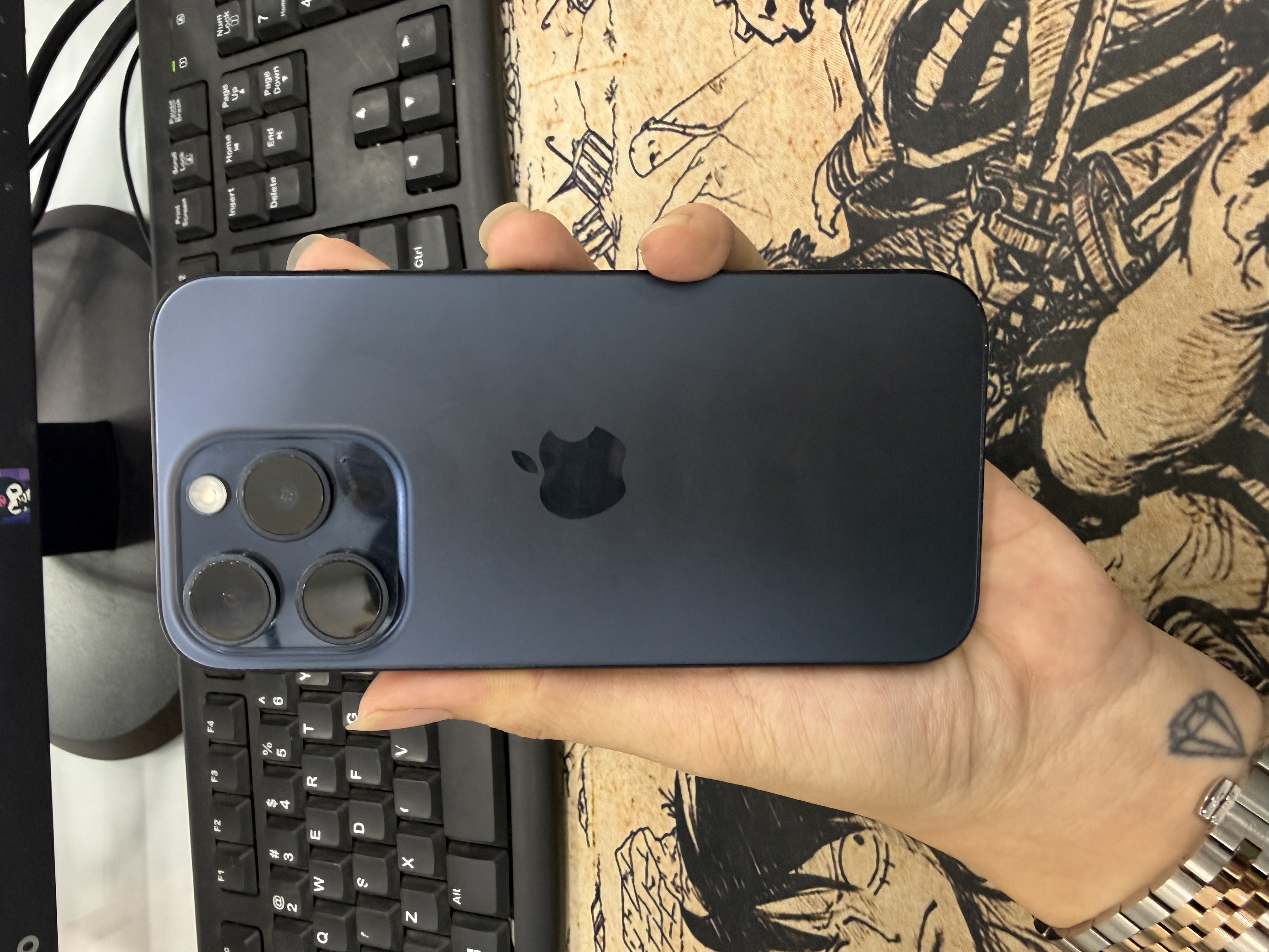 ĐTDĐ Apple iPhone 15 Pro 128GB Blue Titanium