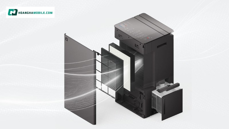 Dung tích bình chứa 4.5 lít tiện dụng. Dung tích bình chứa 4.5 lít tiện dụng.