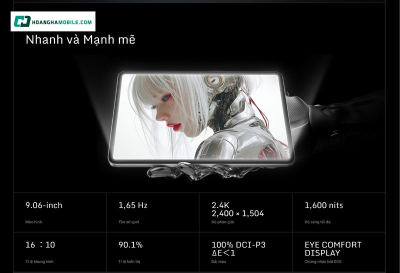 Hiển thị ấn tượng hàng đầu phân khúc. Hiển thị ấn tượng hàng đầu phân khúc.