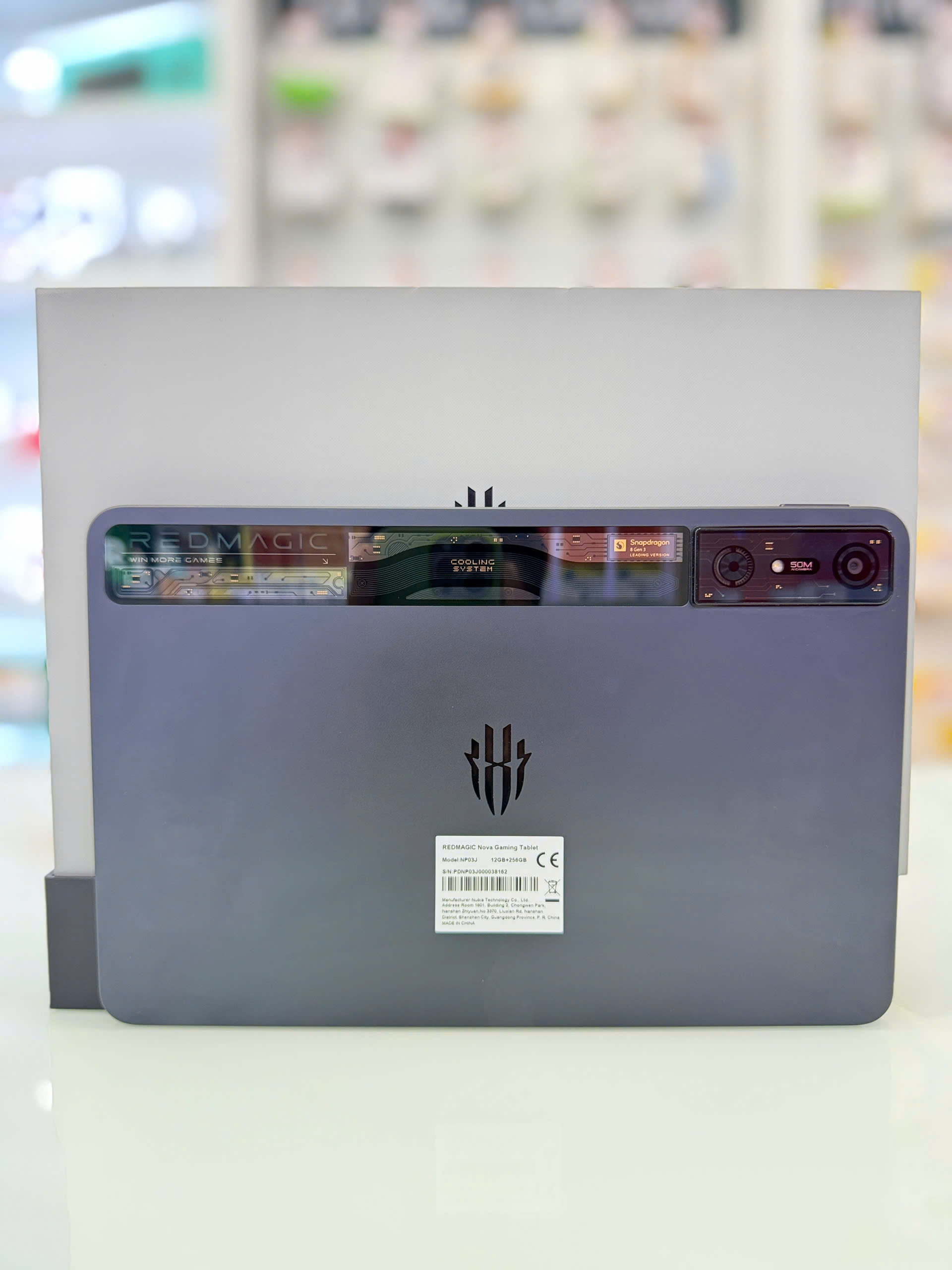 Máy tính bảng REDMAGIC Nova Gaming 12GB/256GB Bản Quốc Tế Chính Hãng - Đen Bóng Đêm (Midnight)- TBH