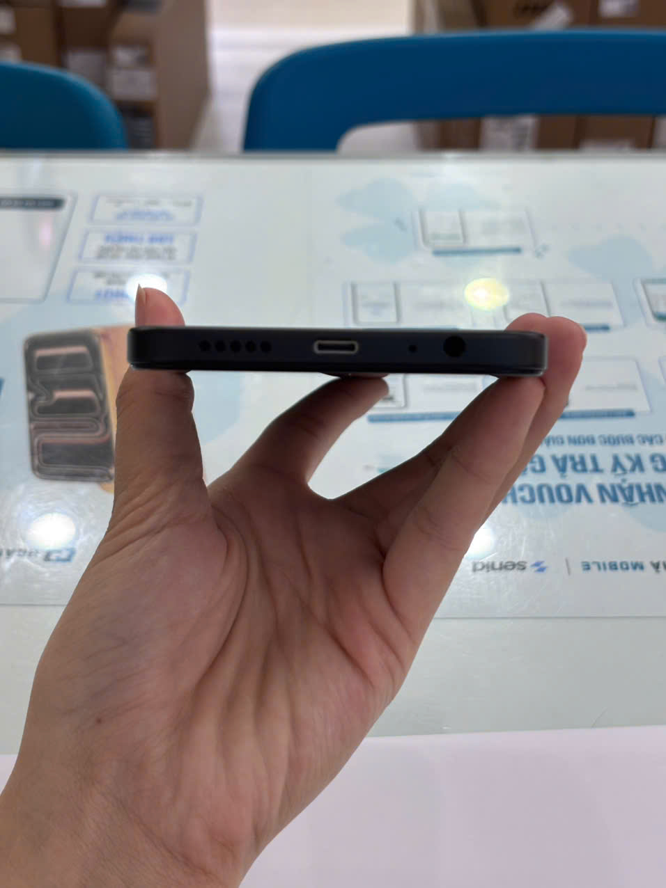 ĐIỆN THOẠI DI ĐỘNG (TEL) REDMI 15C 6.9"/MTK Helio G81 Ultra/4G/128G/50MP+QVGA/8MP/6000mAh (25078RA3EY)/ĐEN (6932554446833) - 869