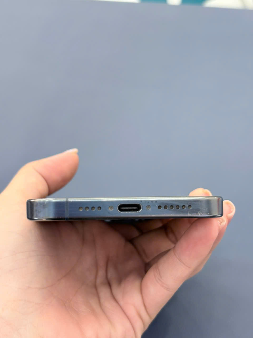 ĐTDĐ Apple iPhone 15 Pro Max 256GB Blue Titanium_MU7A3VN/A