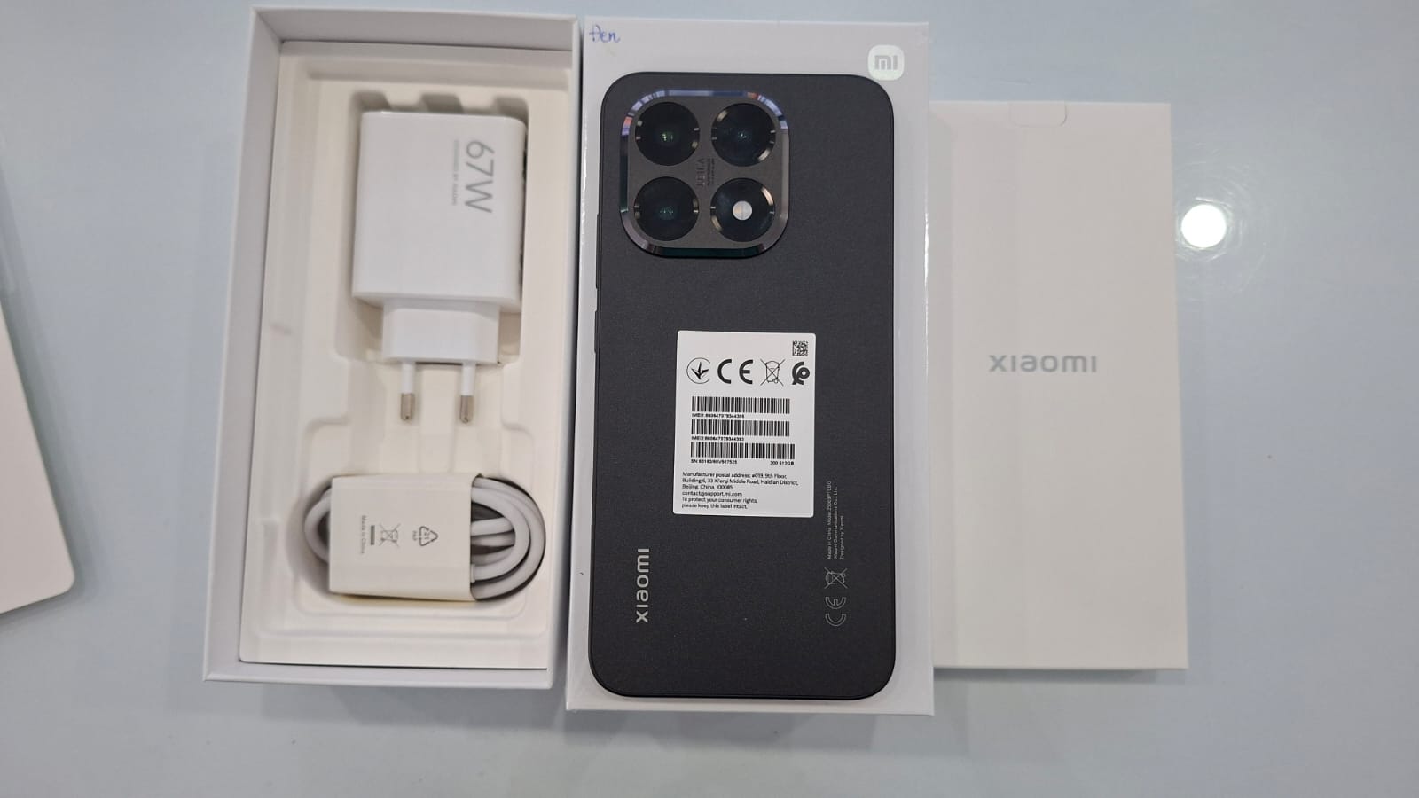 ĐIỆN THOẠI DI ĐỘNG (TEL) XIAOMI 15T 6.83"/MTK D8400 Ultra/12G/512G/50+50+12MP/32MP/5500mAh (25069PTEBG)/ĐEN