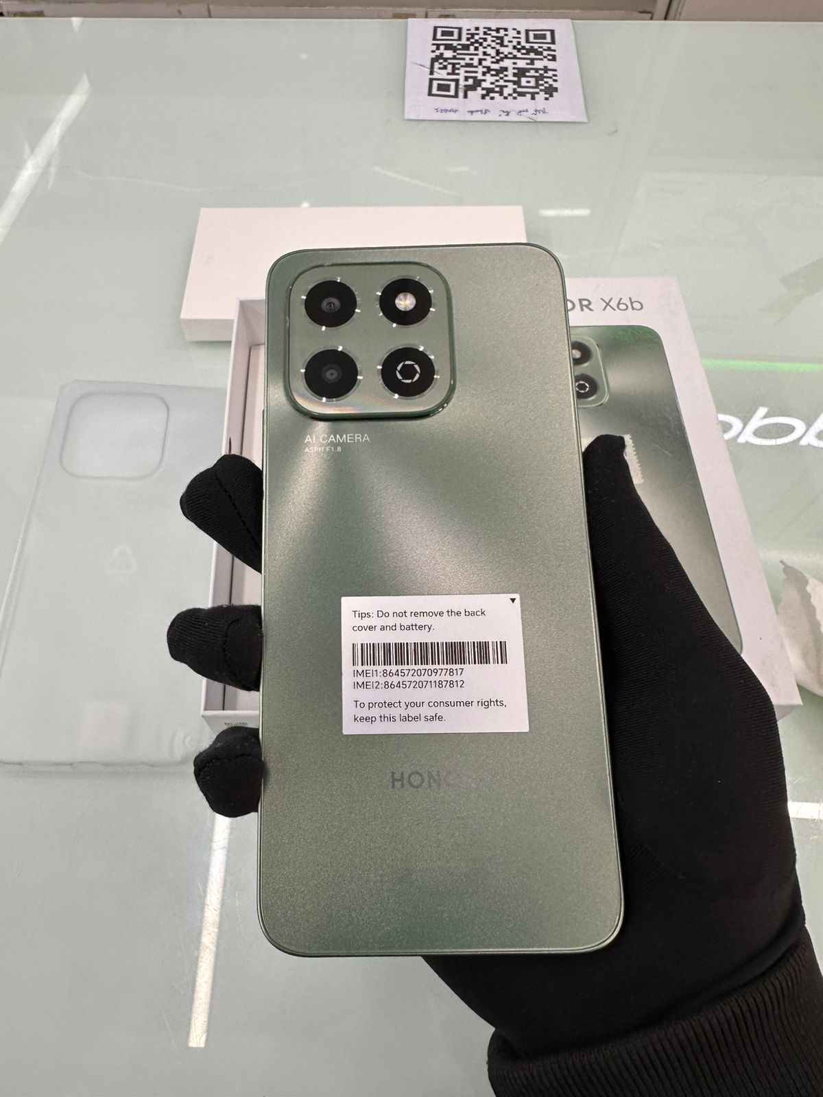 Điện thoại thông minh Honor X6b (6+128GB)