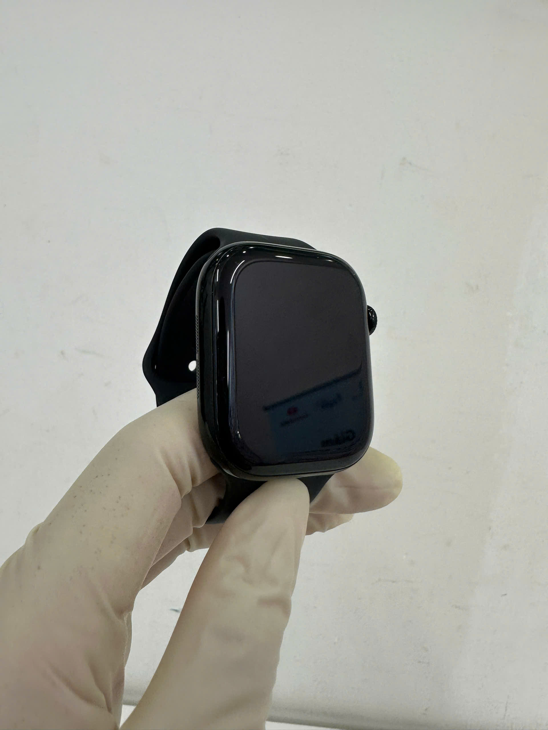  Apple Watch Series 10 GPS 46mm Jet Black Aluminium Case with Black Sport Band - S/M_3N496PA/A - TBH