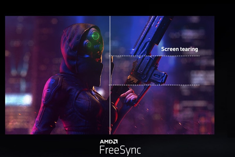 Công nghệ Adaptive-Sync đồng bộ khung hình.