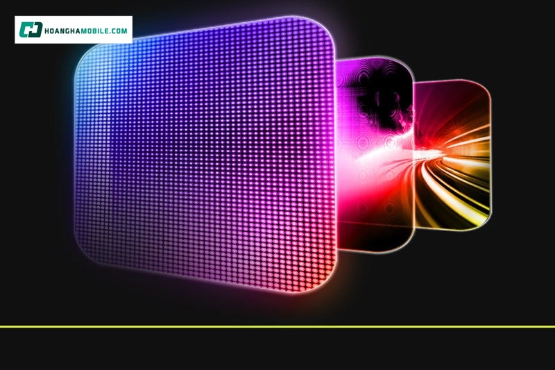 Sử dụng tấm nền Rapid VA. Sử dụng tấm nền Rapid VA.