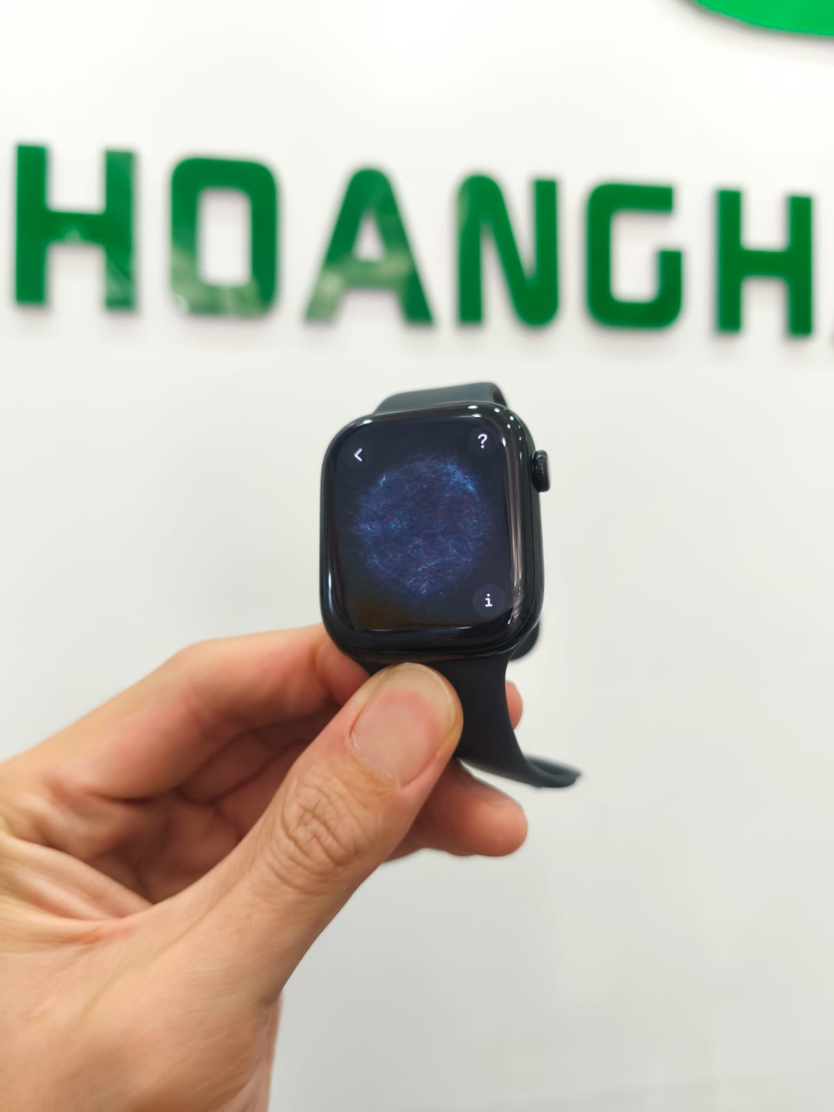 Apple Watch Series 10 - GPS 46mm - Viền Nhôm Dây Cao Su -  Jet Black
