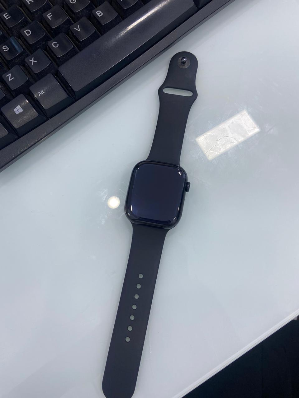 Apple Watch Series 10 GPS 46mm Jet Black Aluminium Case with Black Sport Band - S/M_3N496PA/A - SDJT20494T6 - 3N496PAZTN