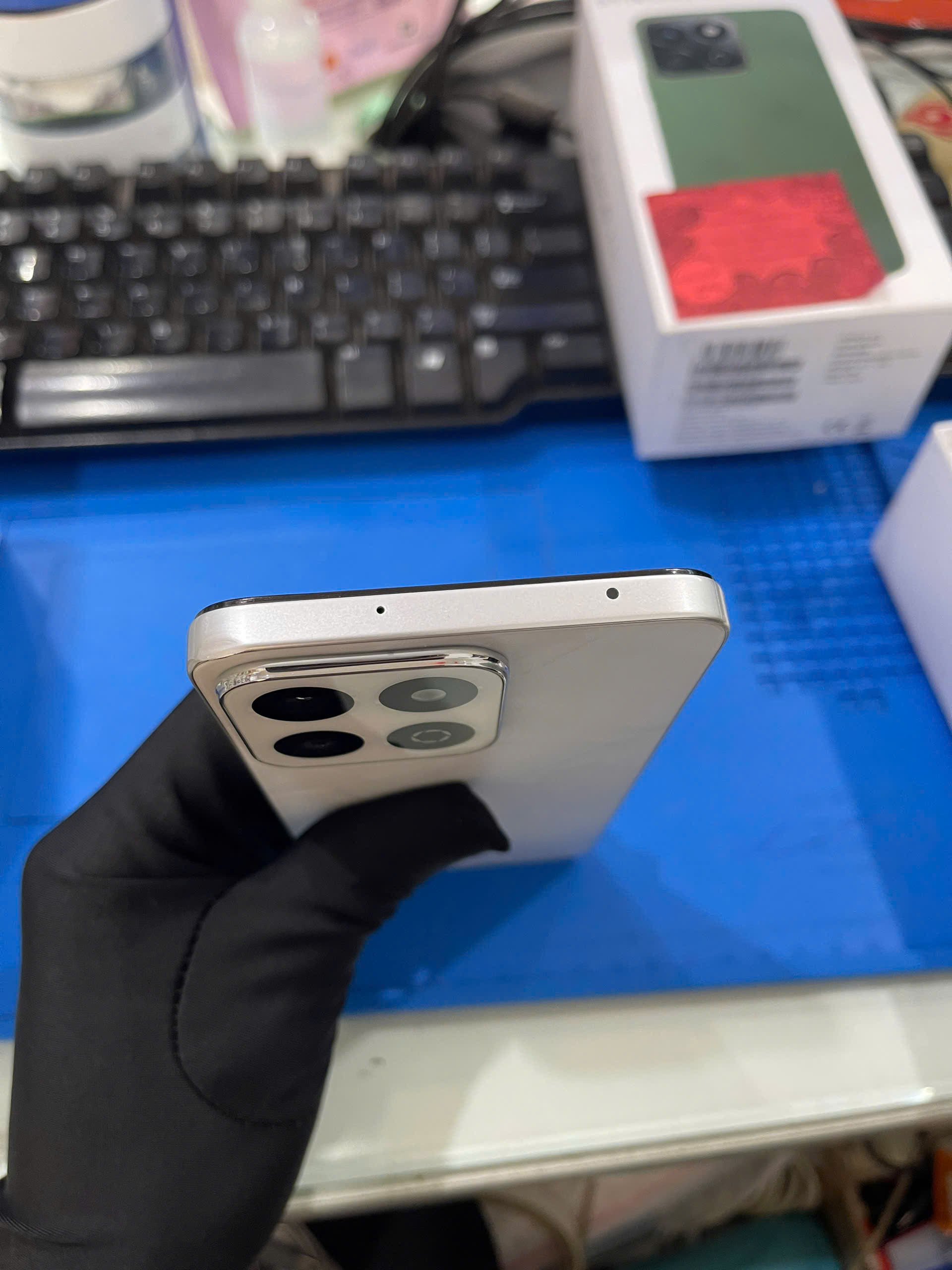 Điện thoại thông minh Honor X7c (8+256GB) Trắng (Moonlight White)_ALT-LX2WHI_TN - 863760071873827 - LX2WZTN