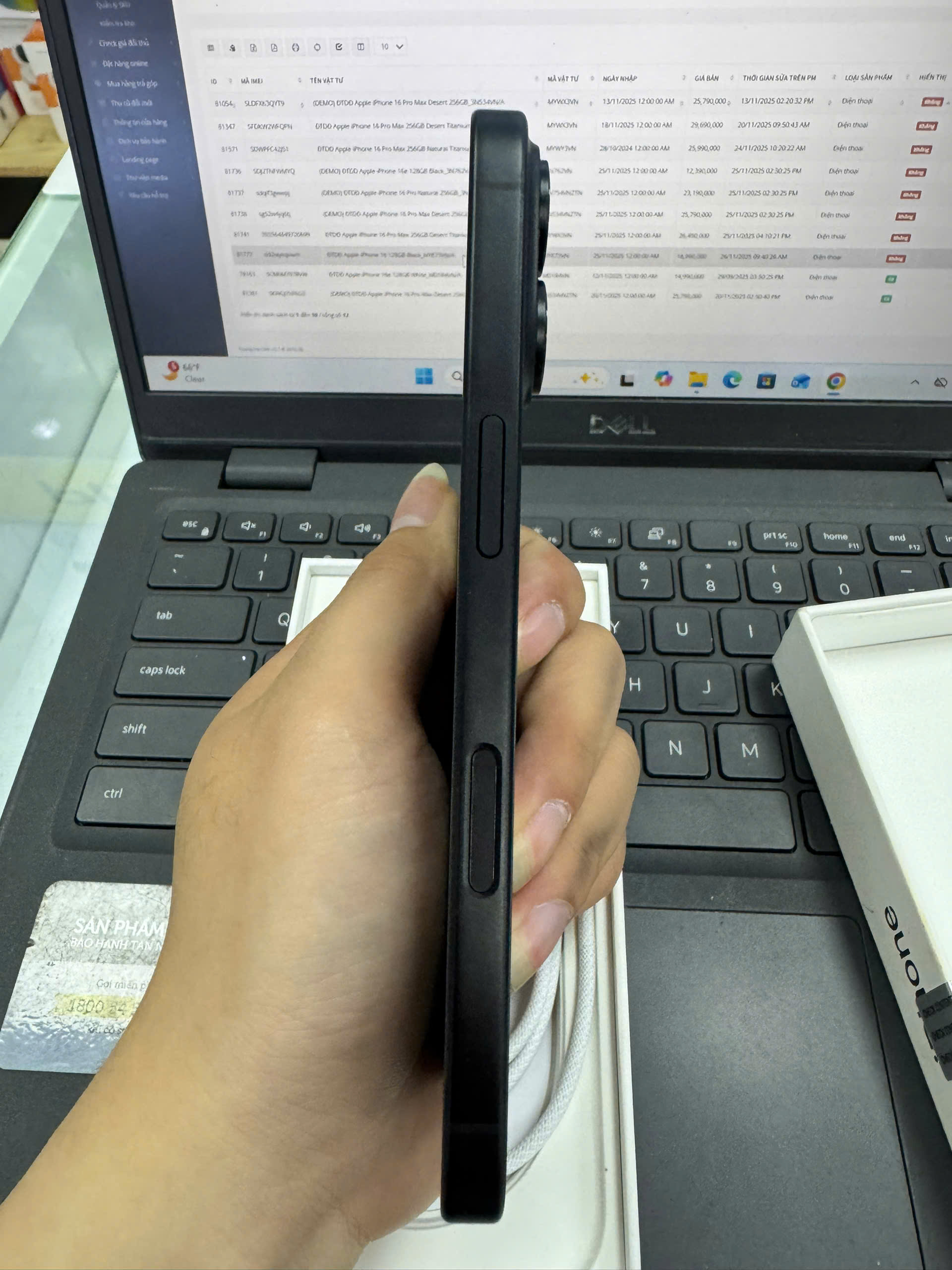 ĐTDĐ Apple iPhone 16 128GB Black_MYE73VN/A