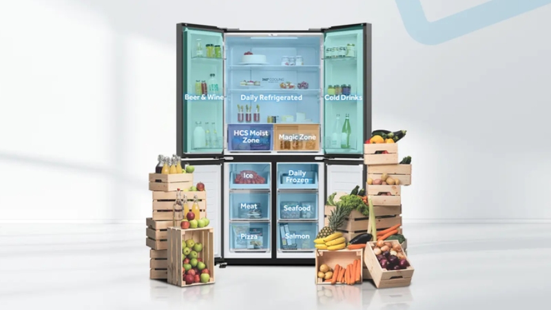 Tủ lạnh Aqua Inverter.