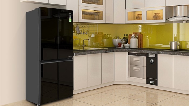 Aqua Inverter 469 lít Multi Door AQR-M536XA(GB).