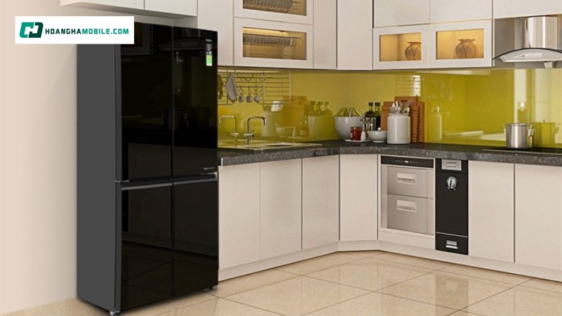 Aqua Inverter 469 lít Multi Door AQR-M536XA(GB). Aqua Inverter 469 lít Multi Door AQR-M536XA(GB).