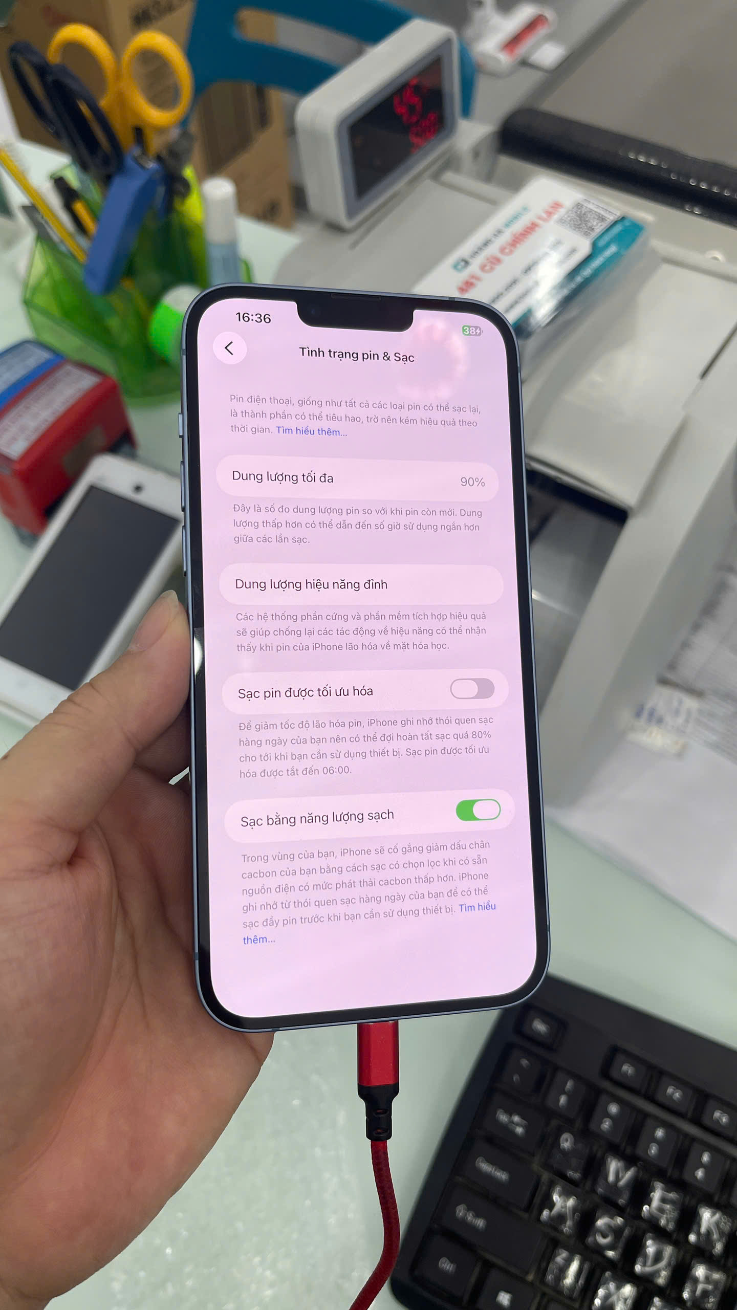 ĐTDĐ Apple iPhone 14 Plus 128GB Blue - Cũ