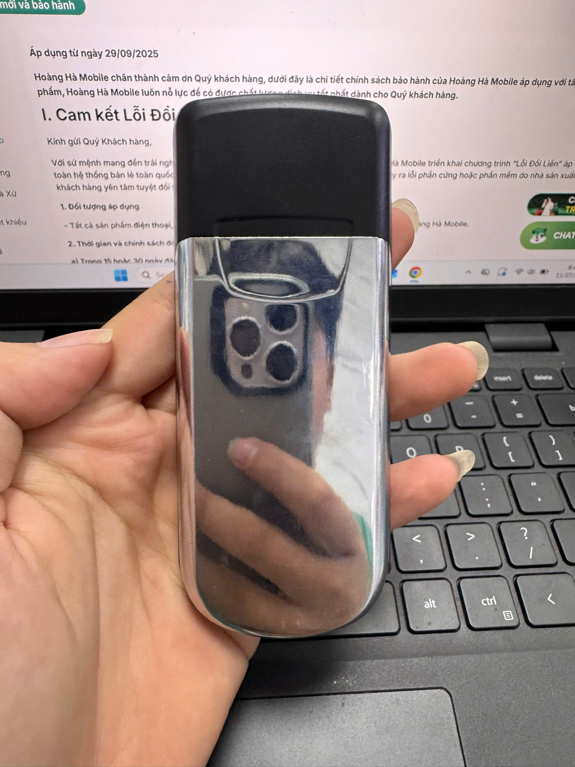 Điện thoại di động INOI 288S 4G, màu Bạc (Silver)