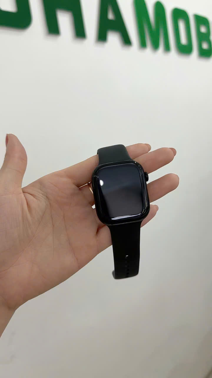 (DEMO) Apple Watch Series 10 GPS 46mm Jet Black Aluminium Case with Black Sport Band - S/M_3N496PA/A - SL74YW3L6HC - 3N496PAZTN