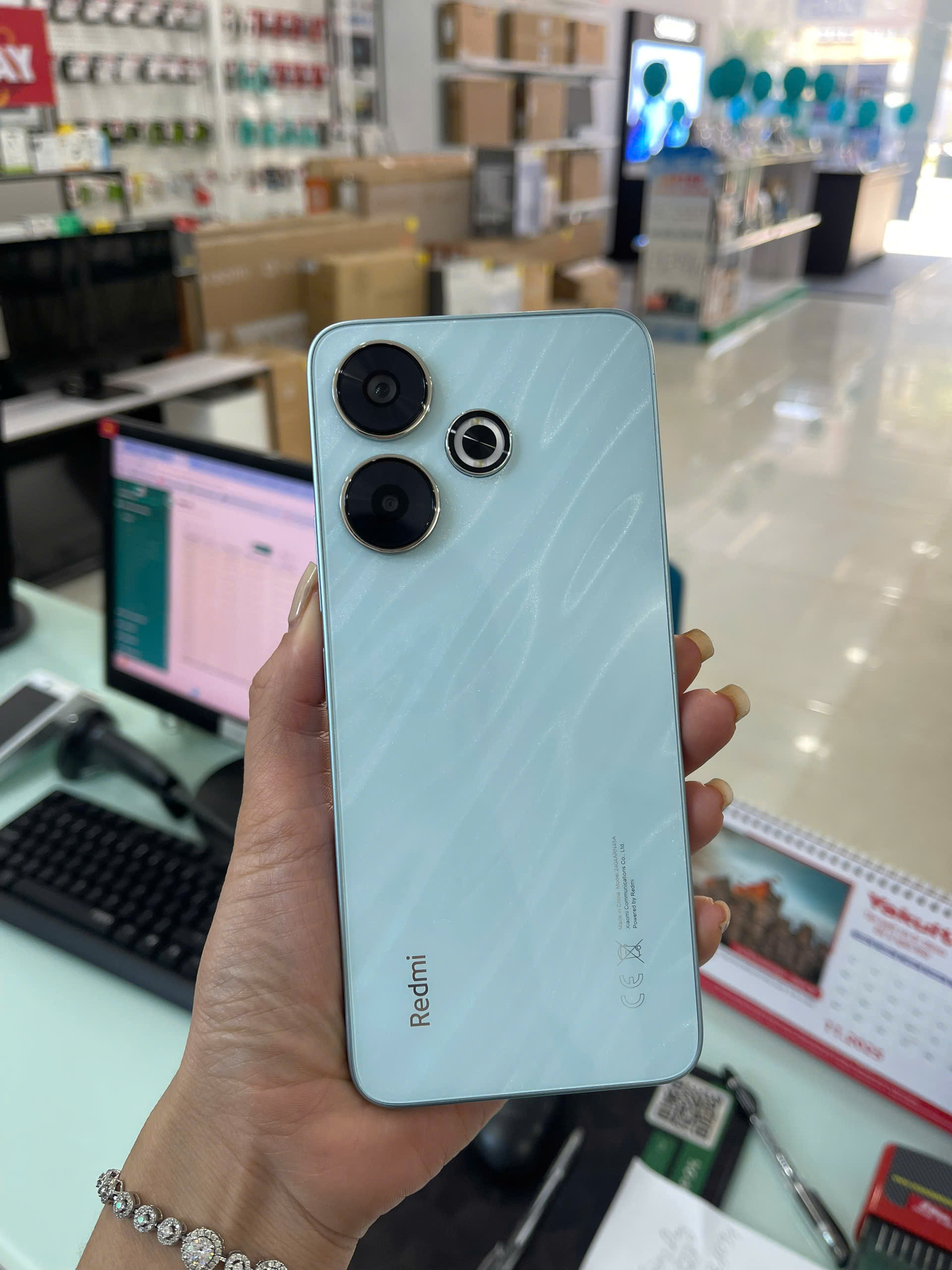 Redmi 13 Ocean Blue 6GB RAM 128GB ROM (2404ARN45A)_MZB0H7TEU - 866102071338625