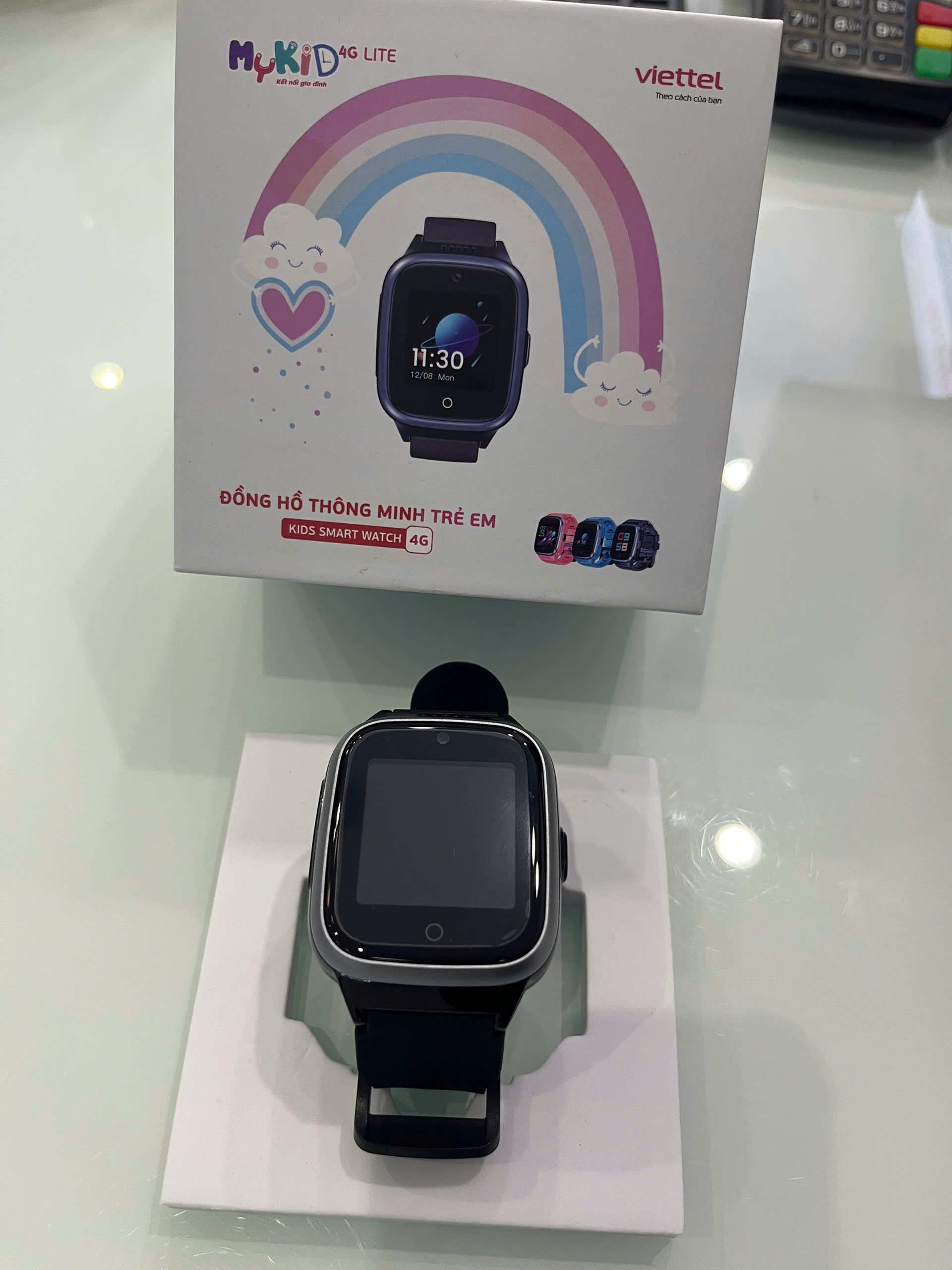 Đồng hồ thông minh trẻ em MyKid 4G Lite, màu Đen - 867798044785906 - KID4LD. Máy cũ trôi bh