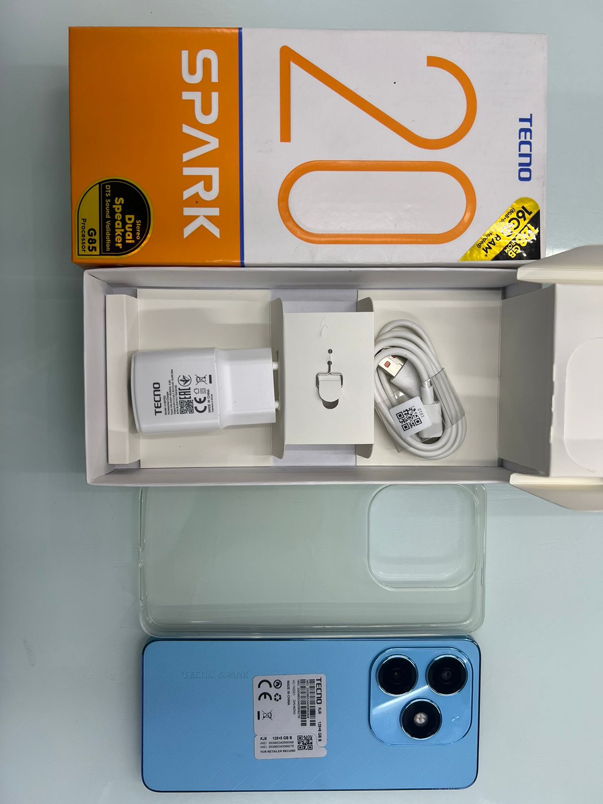 Điện thoại di động Tecno KJ5 (Tecno Spark 20),