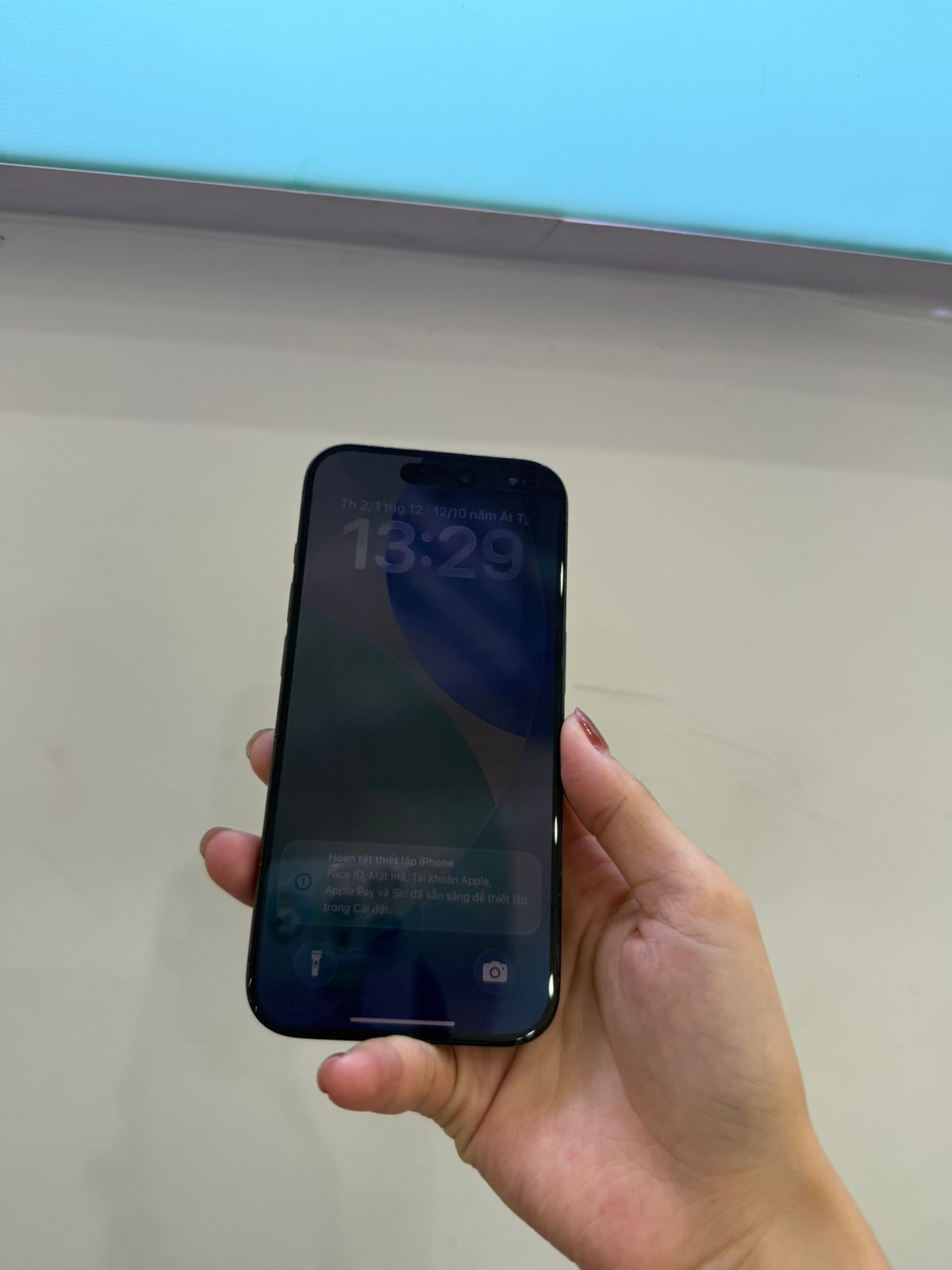 ĐTDĐ Apple iPhone 15 Pro 256GB Blue Titanium_MTV63VN/A