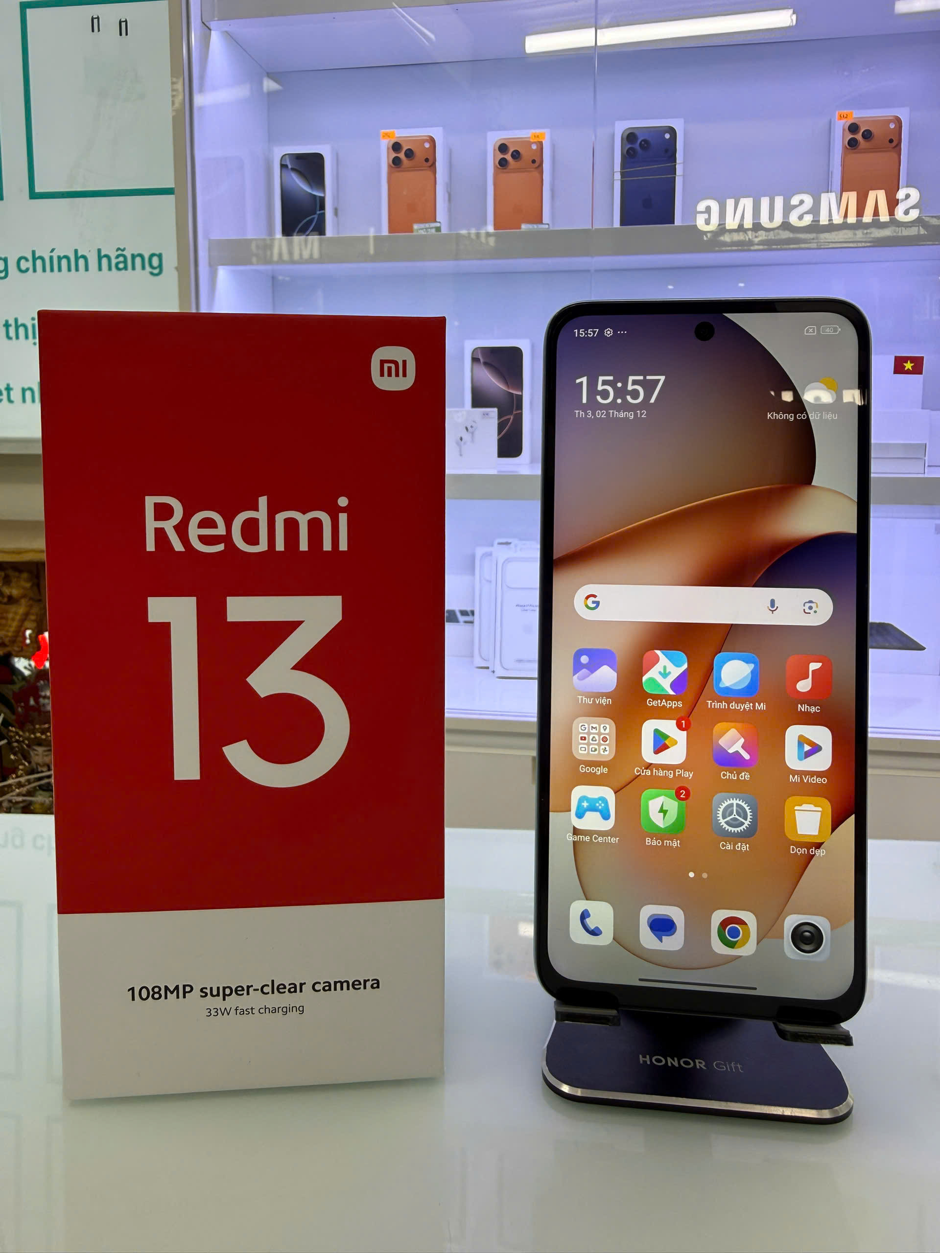 Điện thoại di động Redmi 13 Ocean Blue 6GB RAM 128GB ROM (2404ARN45A)_MZB0H7TEU - 866102071449828 - MZB0H7TEU