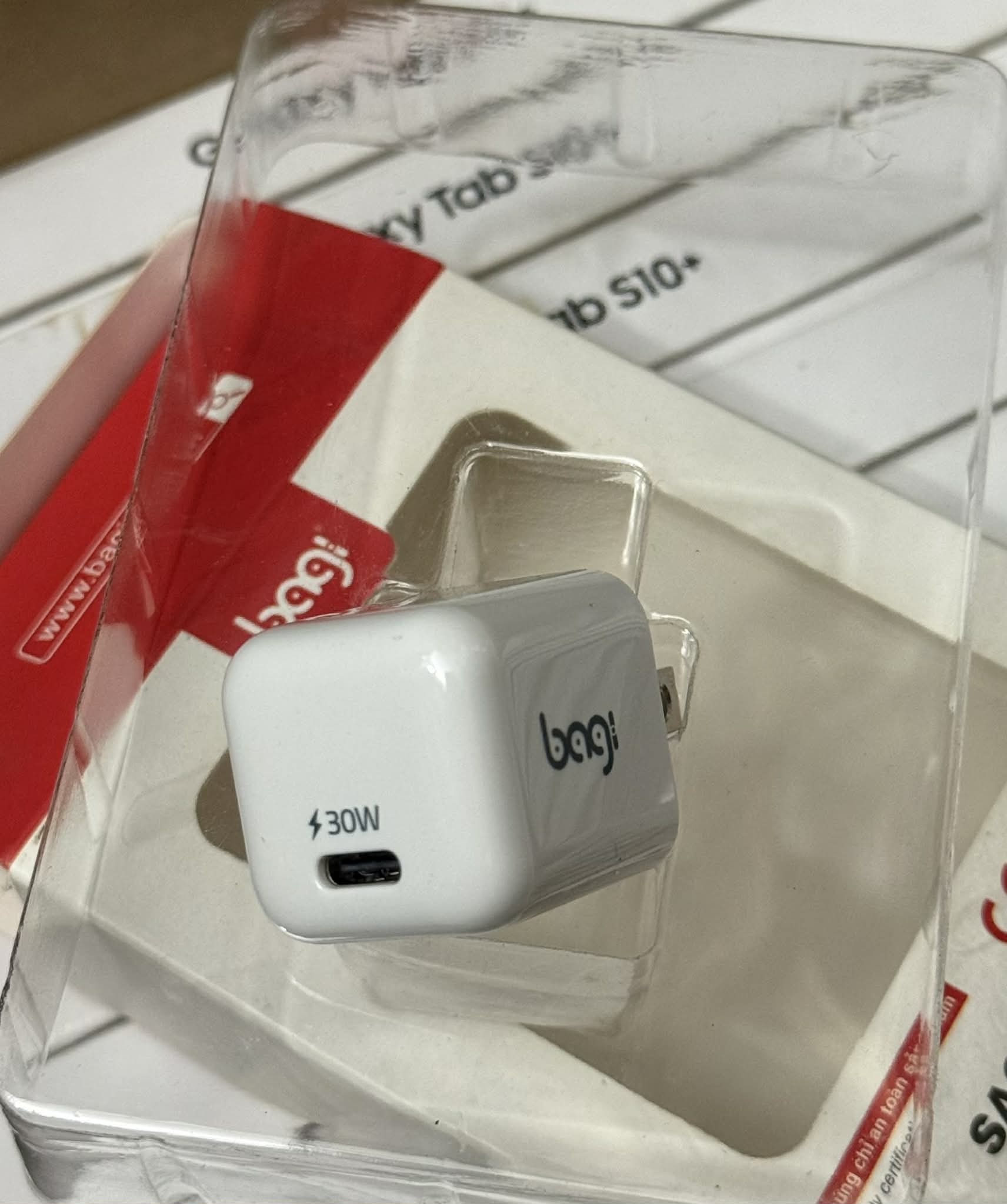 Củ sạc nhanh Bagi 1 cổng PD 30W - Chính Hãng Cũ