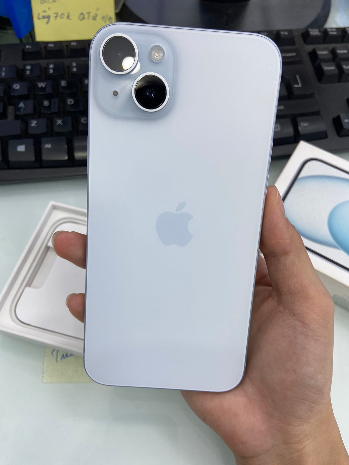 ĐTDĐ Apple iPhone 15 Plus 128GB Blue_MU163VN/A - SHQNHTQX27J - MU163VN