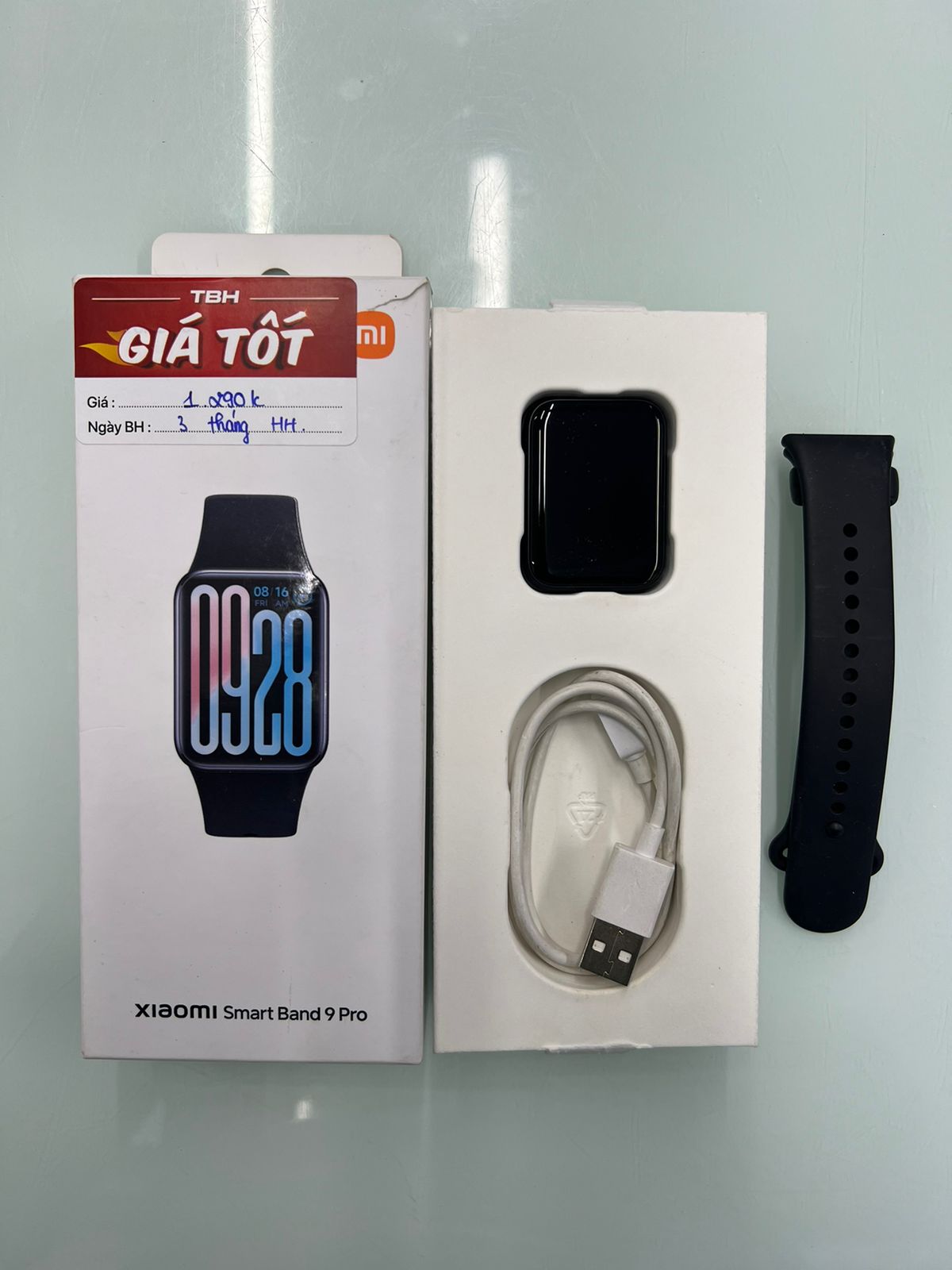 Xiaomi Smart Band 9 Pro Demo Đen - 61576/B6AFMN4X600473