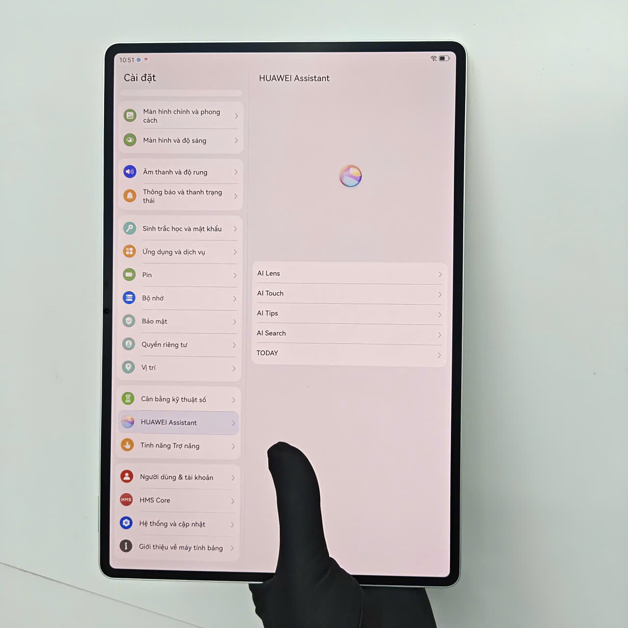 MÁY TÍNH BẢNG(MatePad)HUAWEI MRDI-W09 Pro12.2/WF/OLED/PaperMatte/12G+512GB/8MP+50MP/BT/USB_C/KB/10100mAh/XANH(6942103161285) - 