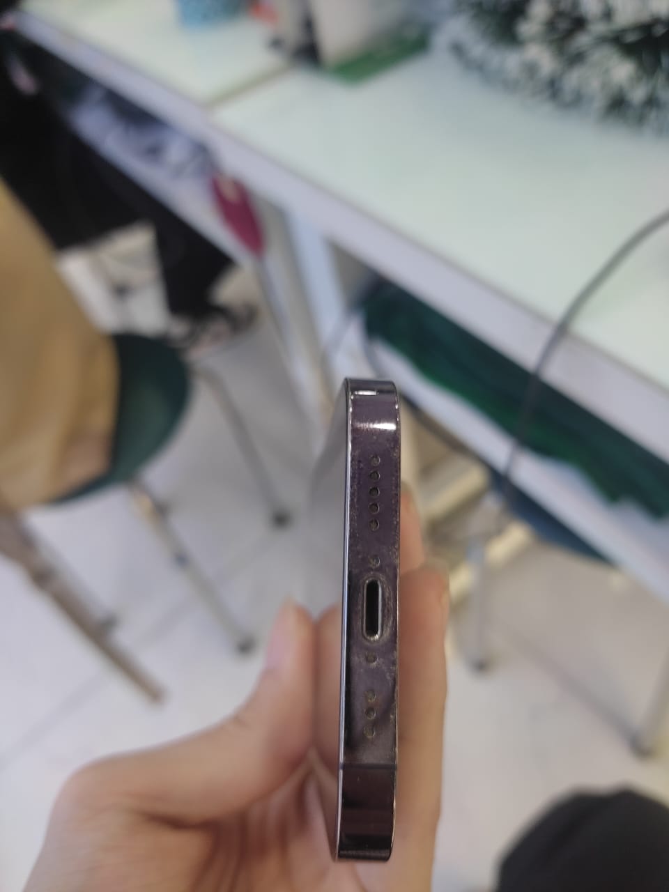 ĐTDĐ Apple iPhone 14 Pro 256GB Deep Purple_MQ1F3VN/A - SF6NJVT77LV - MQ1F3VN