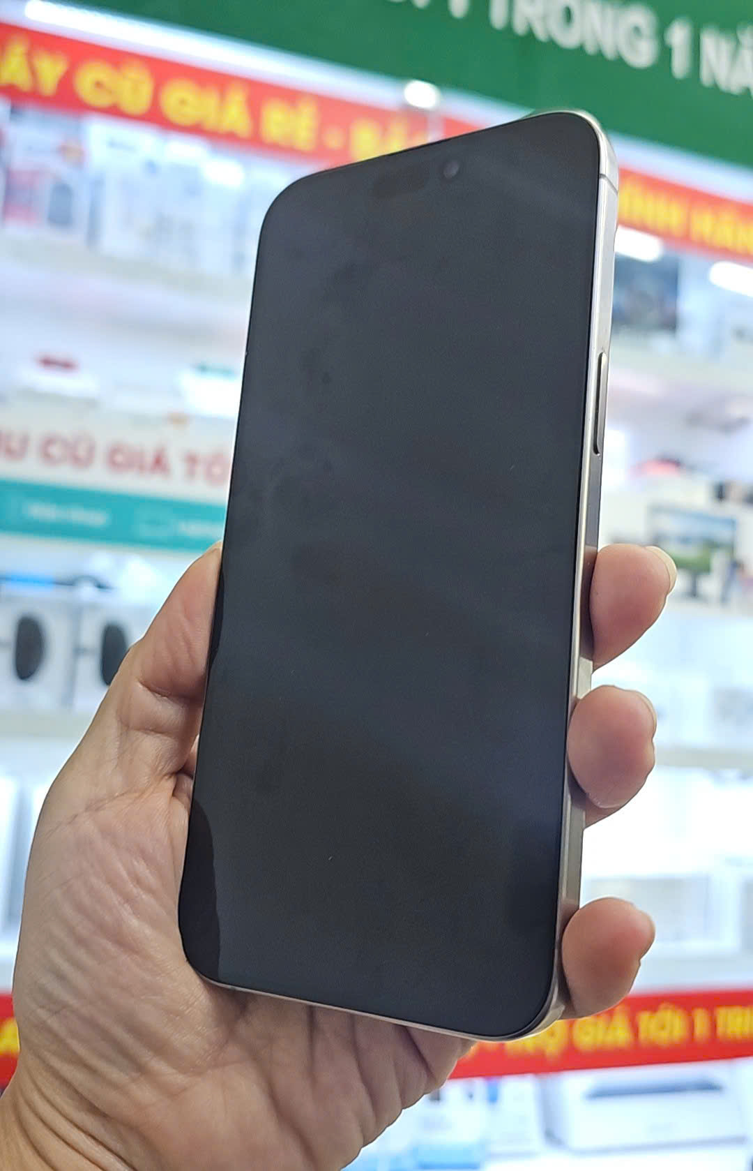 ĐTDĐ Apple iPhone 15 Pro Max 256GB Natural Titanium_MU793VN/A -  Cũ