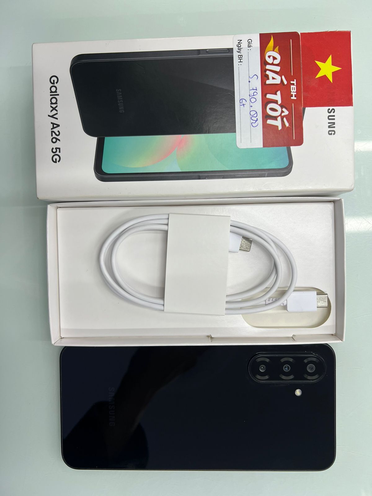 ĐTDĐ Samsung A26 5G, Samsung SM-A266B/DS,8+128,Đen 