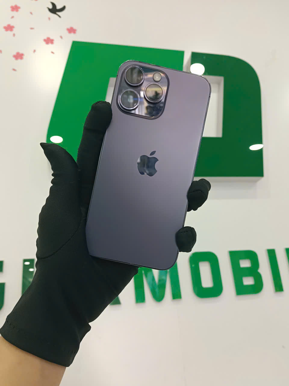 ĐTDĐ Apple iPhone 14 Pro Max 256GB Deep Purple_MQ9X3VN/A - 352680941511076 - MQ9X3VN