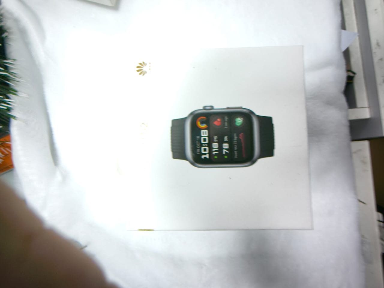 ĐỒNG HỒ THÔNG MINH(WATCH)HUAWEI LCA-B10 D2/DÂY Fluoroelastomer/ĐO HUYẾT ÁP/ĐEN