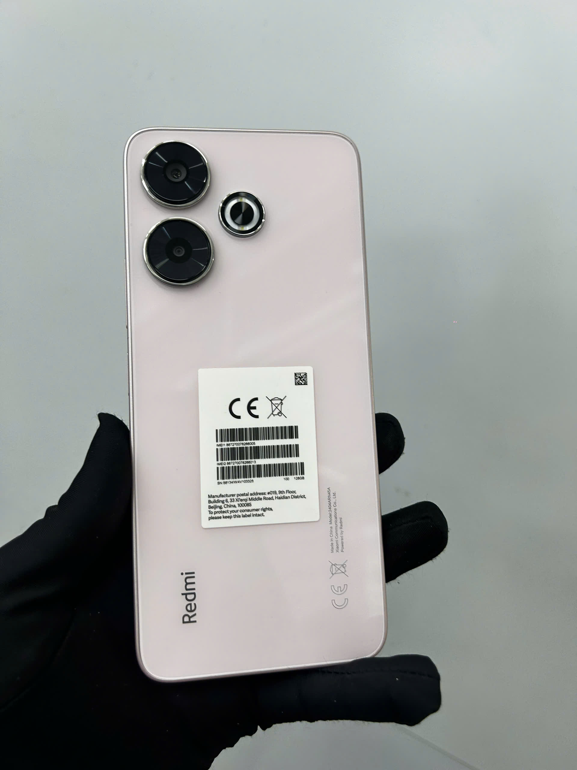 Điện thoại di động Redmi 13 Pearl Pink 6GB RAM 128GB ROM (2404ARN45A)_MZB0H7UEU - 867270078266005 - MZB0H7UEU