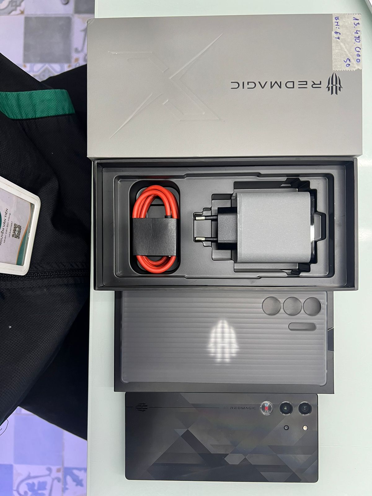 Điện thoại Gaming REDMAGIC 10 PRO 12GB/256GB Bản Quốc Tế - Đen Bóng Đêm (Shadow) - NX789J12S