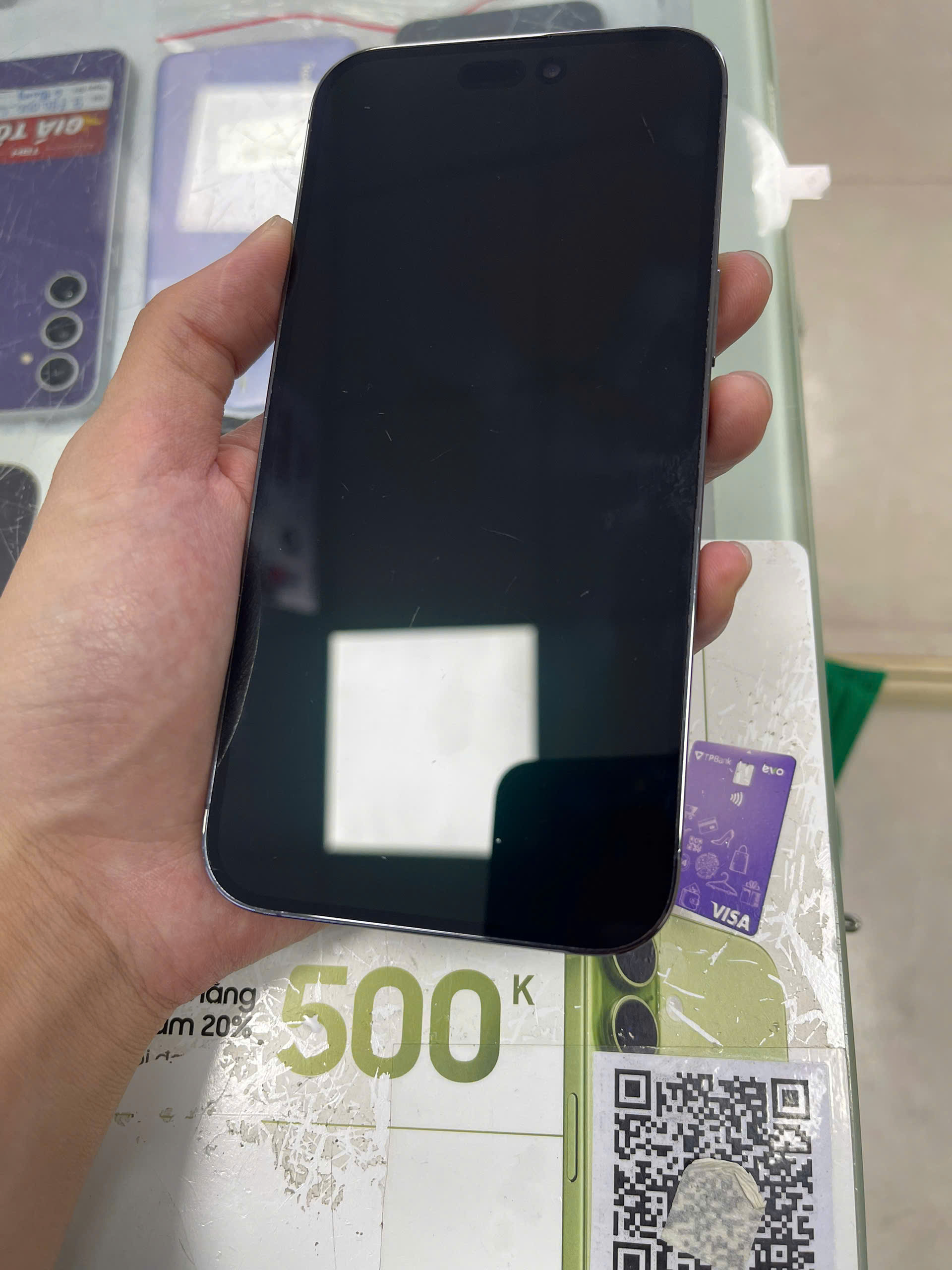 ĐTDĐ Apple iPhone 14 Pro Max 256GB Deep Purple_MQ9X3VN/A