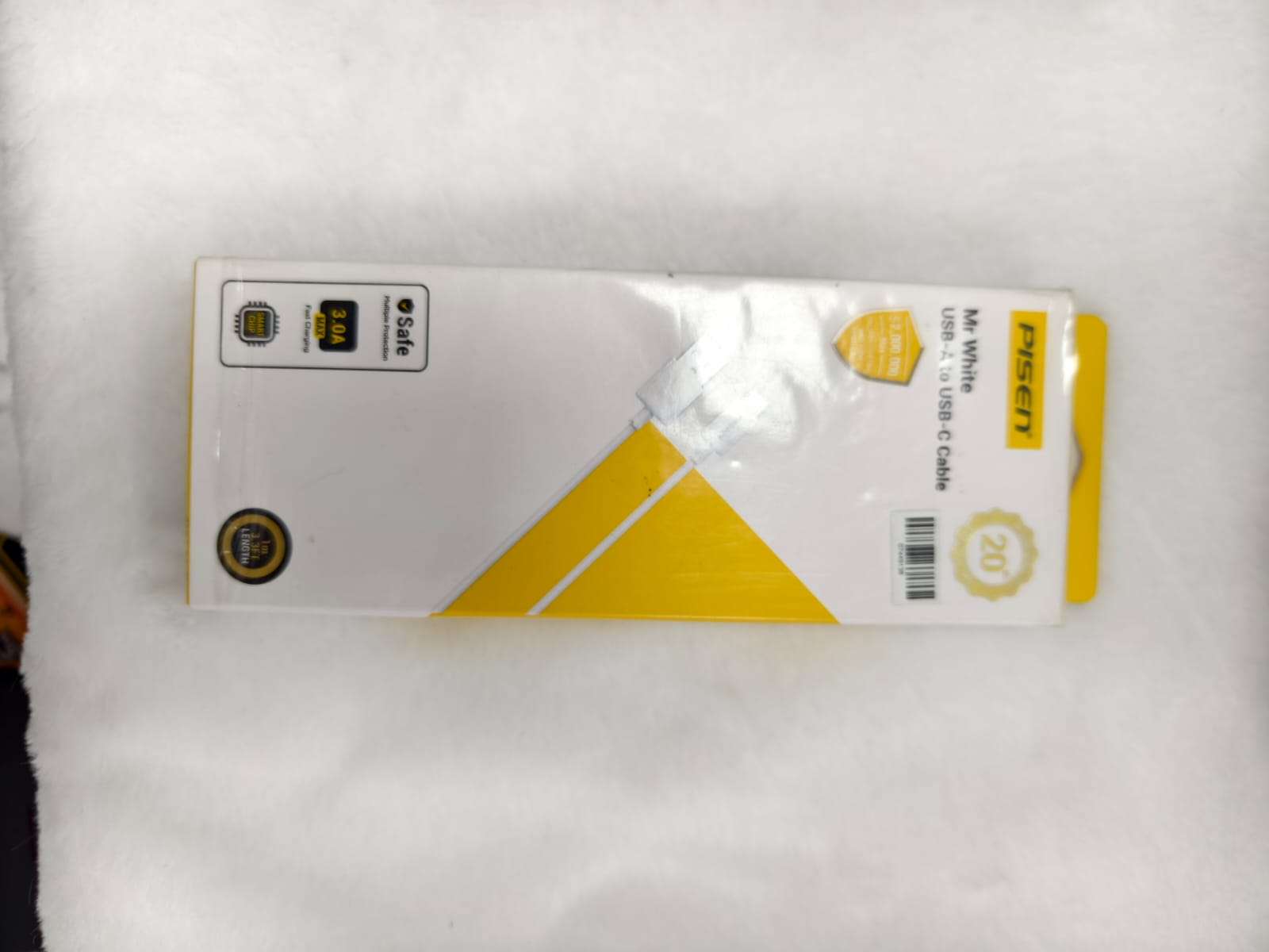 Cáp Pisen-Mr White type-C USB-A 1m  TBH