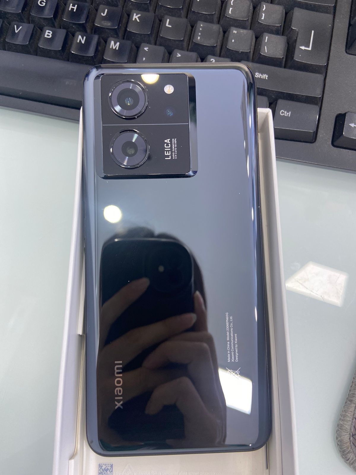 Điện thoại di động Xiaomi 13T - TN/Đen (2306EPN60G) 6.67/MTK D8200 Ultra/12G/256G/50MP+50MP+12MP/20MP/5000mAh - 864825065757424 