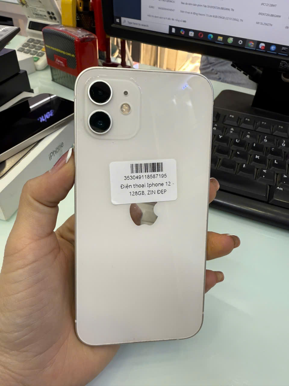 ĐTDĐ Apple iPhone 12 128GB White