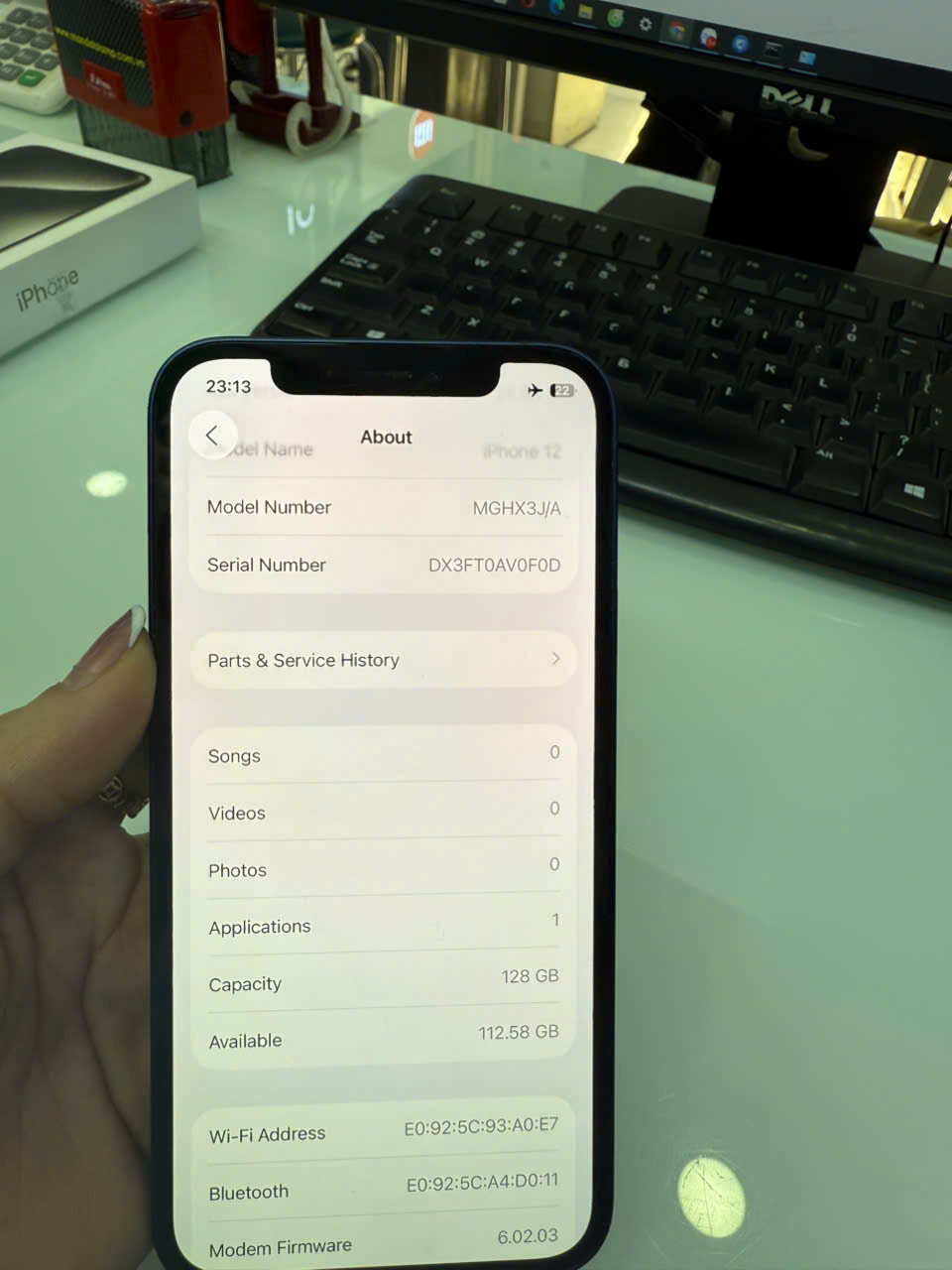 ĐTDĐ Apple iPhone 12 128GB Blue