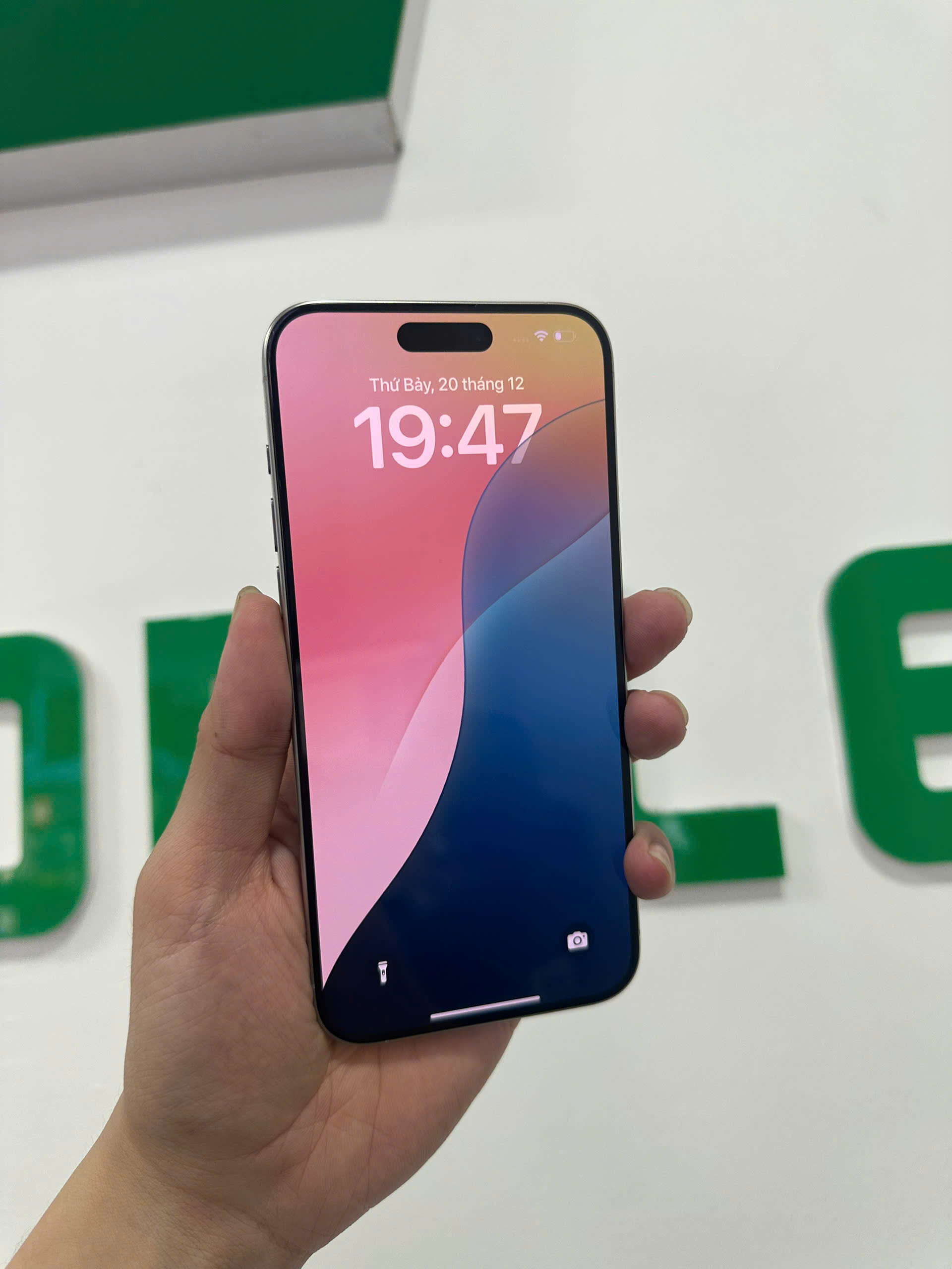 ĐTDĐ Apple iPhone 15 Pro Max 256GB White Titanium_MU783VN/A